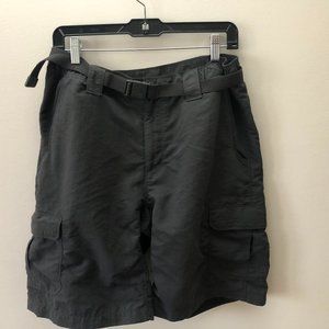 North Face Dark Gray Cargo Shorts